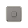 Imagem de Plexo IP 55 componível - Interruptor duplo para estores, Cinzento