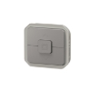 Imagem de Plexo IP 55 componível - Interruptor duplo para estores, Cinzento