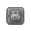 Imagem de Plexo IP 55 componível - Adaptador para tomadas RJ 45 (IP 44), Cinzento