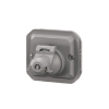 Imagem de Plexo IP 55 componível - Adaptador para tomadas RJ 45 (IP 44), Cinzento