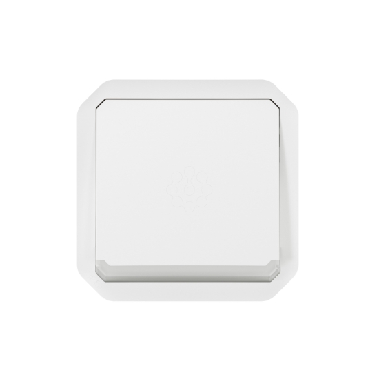 Imagem de Plexo IP 55 componível - Botão simples (NA + NF) luminoso, Branco