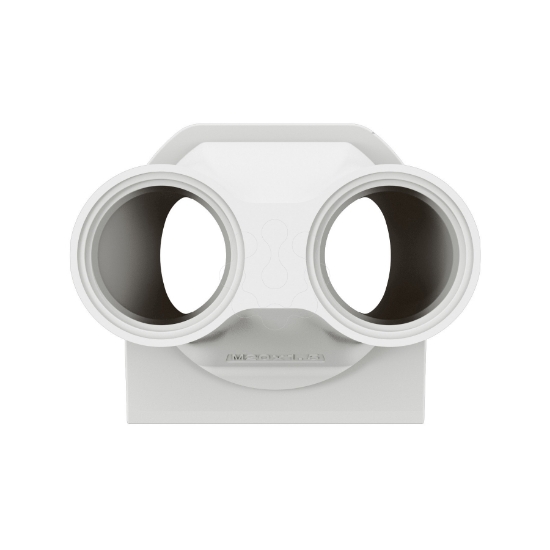 Imagem de Plexo IP 55 acessórios   Bucim roscado substituição 2 entradas ISO20, Branco