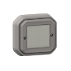 Imagem de Plexo with Netatmo - Interruptor duplo, sem fios e sem bateria, Cinzento