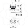 Imagem de Bucim PG135 PA cinzento claro 7035