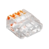 Imagem de Ligador universal para 3 condutores multifilares 02 25mm? PC transparente