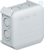 Imagem de Caixa de derivacao com entradas M20 90x90x52 PP cinzento claro 7035