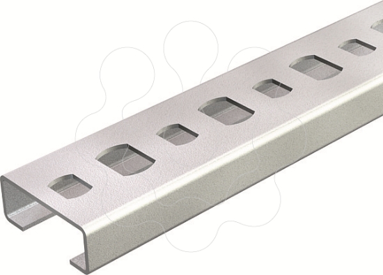 Imagem de Perfil perfurado, rasgo 11mm 2000x20x8, St, FS