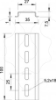 Imagem de Calha DIN perfurada 2000x35x75 St FS