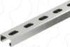 Imagem de Perfil perfurado rasgo 22mm 3000x41x21 V4A 1.4571 2B