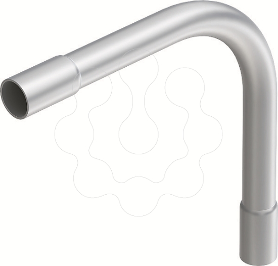 Imagem de Angulo de aluminio sem rosca O16mm Alu