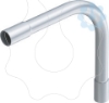 Imagem de Angulo de aluminio sem rosca O16mm Alu