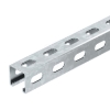 Imagem de Perfil perfuracao lateral rasgo 22mm 3000x41x41 St FS