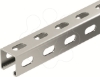 Imagem de Perfil perfuracao lateral rasgo 22mm 3000x41x41 V4A 1.4571 2B
