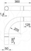 Imagem de Angulo de aluminio sem rosca O50mm Alu