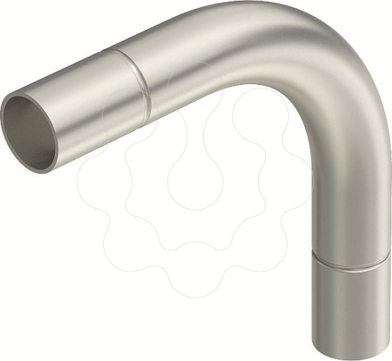 Imagem de Angulo de aco inox sem rosca O25mm V4A 1.4571 2B