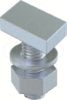 Imagem de Parafuso corredico para perfis medios M6x30mm St ZL