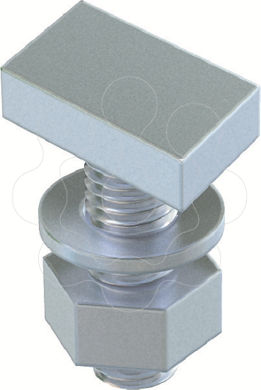 Imagem de Parafuso corredico para perfis medios M6x30mm St ZL