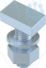 Imagem de Parafuso corredico para perfis medios M6x30mm St ZL