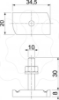Imagem de Parafuso corredico para perfil MS4121/4141 M10x30mm St ZL