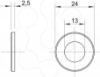 Imagem de Anilha M12, A2, 2B