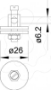 Imagem de Terminal de ligação 1/2", CuZn, N