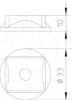 Imagem de Base para abraçadeira 177/VA Typ 177, PP, cinzento claro, 7035