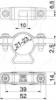 Imagem de Abraçadeira para cabo isCon Ø23mm, A2, 1.4301