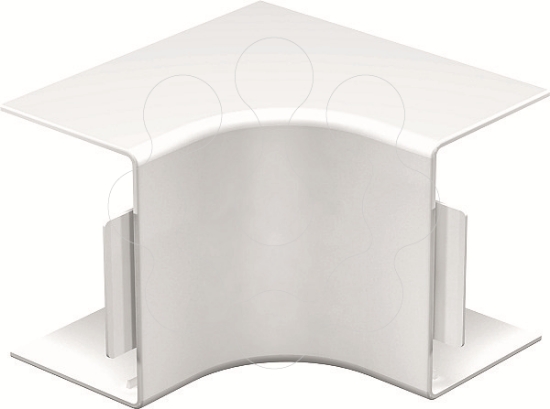 Imagem de Angulo interno 60x90mm PVC branco puro 9010