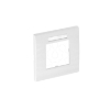 Imagem de Espelho Modul 45 simples 84x84mm PC branco puro 9010