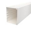 Imagem de Calha com base perfurada 100x130x2000 PVC branco puro 9010
