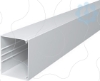Imagem de Calha com base perfurada 100x130x2000 PVC branco puro 9010