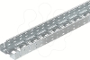 Imagem de Caminho de cabos em chapa MKSM perfurado uniao de encaixe 60x150x3050 St FT