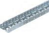 Imagem de Caminho de cabos em chapa MKSM perfurado uniao de encaixe 60x150x3050 St FT