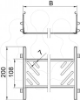 Imagem de Conjunto de união rápida para caminho de cabos Magic 85x200x200, St, FS