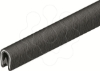 Imagem de Protetor de cabos para chapa PVC preto