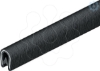 Imagem de Protetor de cabos para chapa PVC preto