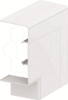 Imagem de Angulo plano Tampa de montagem 142x142x56 PC/ABS branco puro 9010