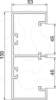 Imagem de Calha tecnica Rapid 45 2 vias 53x130x2000 PVC branco puro 9010
