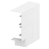 Imagem de Angulo plano Tampa de montagem 172x172x56 PC/ABS branco puro 9010