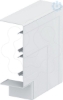 Imagem de Angulo plano Tampa de montagem 172x172x56 PC/ABS branco puro 9010