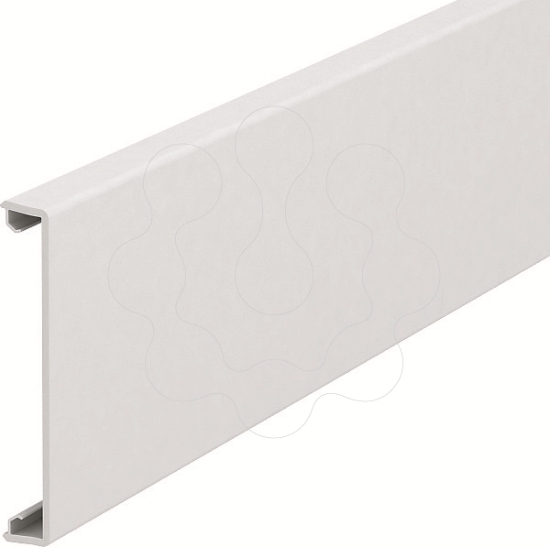 Imagem de Tampa lisa 80x2000mm, PVC, branco puro, 9010