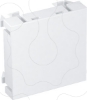 Imagem de Obturador 1/1 modulo 45x45mm branco puro 9010