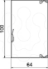 Imagem de Calha com base perfurada 60x100x2000 St FS