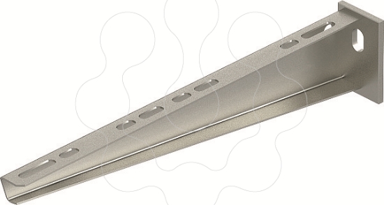 Imagem de Consola mural com cabeca soldada B210mm V4A 1.4571 2B