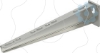 Imagem de Consola mural com cabeca soldada B210mm V4A 1.4571 2B