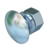 Imagem de Parafuso de cabeca boleada para TPS + anilha + porca M10x25 St F