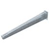 Imagem de Consola mural com cabeca soldada B610mm St FT