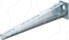 Imagem de Consola mural com cabeca soldada B110mm St FT