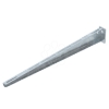 Imagem de Consola mural com cabeca soldada B610mm St FT