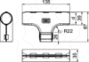 Imagem de Derivação em T Quick-Pipe M32, PP, cinzento claro, 7035